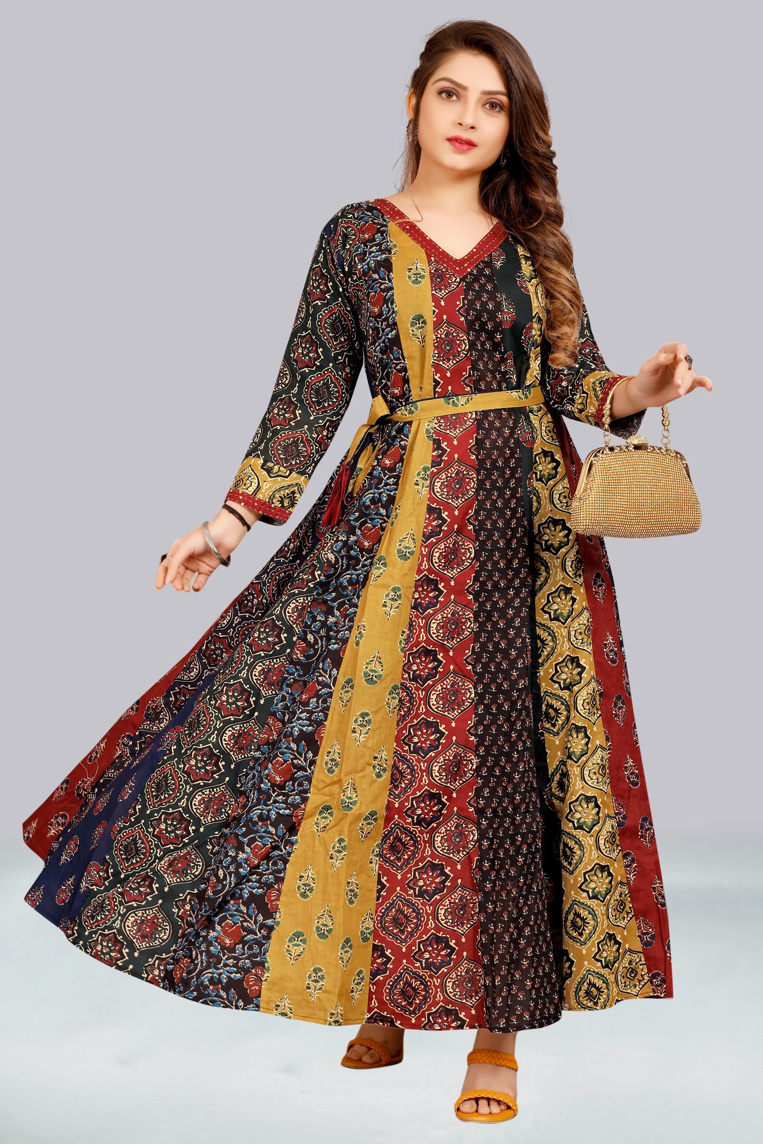 Buy Silk Green Dress online in India – Joshindia